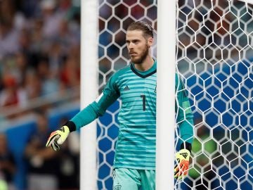 De Gea, durante un partido de España De Gea, durante un partido de España