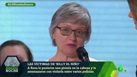 Rosa María García, víctima de torturas Rosa María García, víctima de torturas