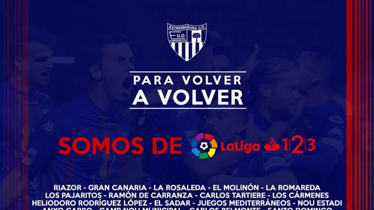 El Extremadura, equipo de Segunda División El Extremadura, equipo de Segunda División