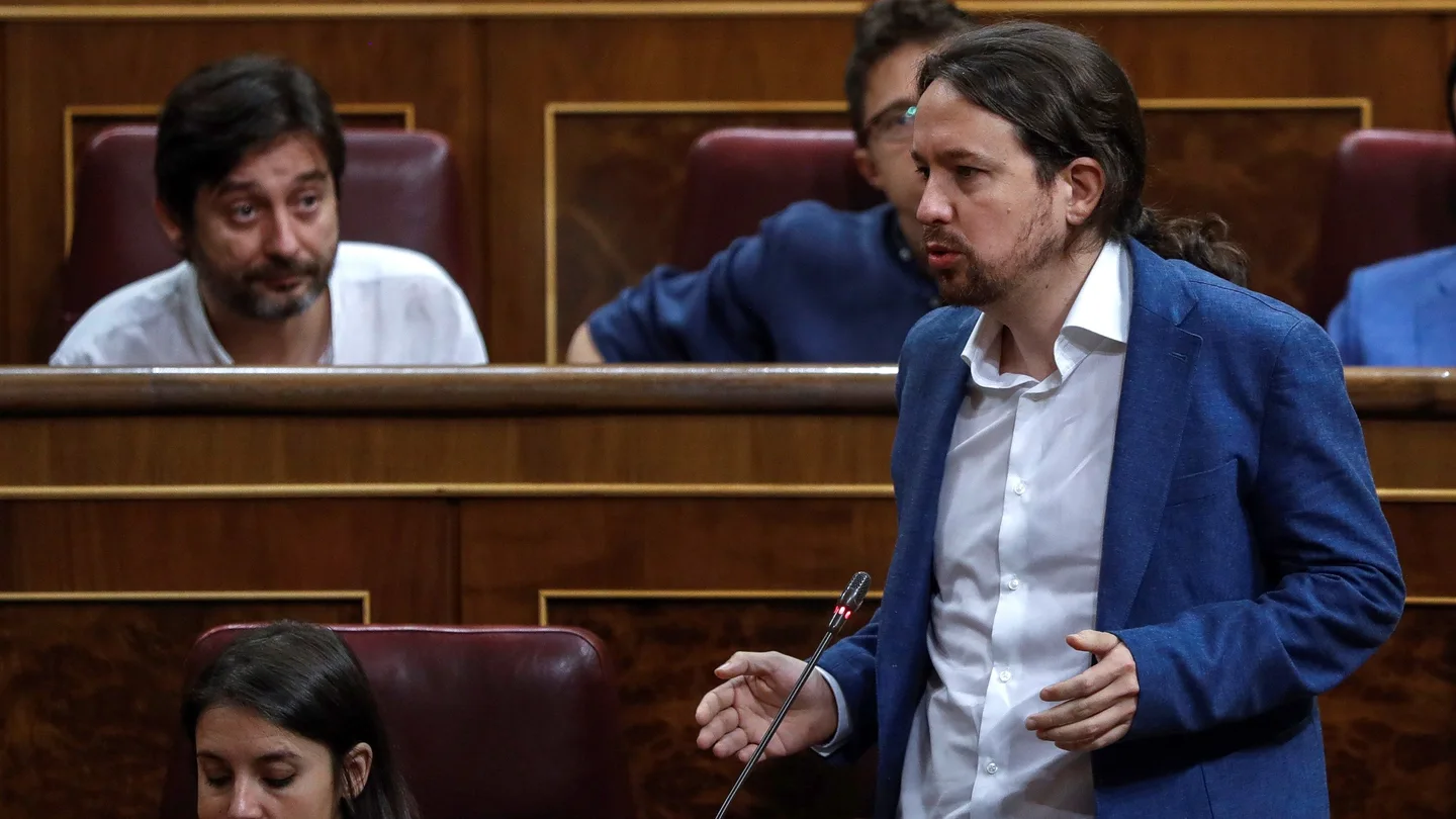 El líder de Podemos, Pablo Iglesias El líder de Podemos, Pablo Iglesias