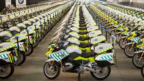 Nuevas motos de la Guardia Civil Nuevas motos de la Guardia Civil