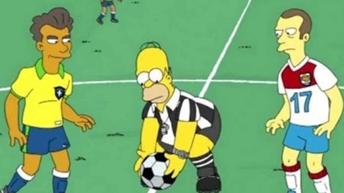 'Los Simpson' emite la final del Mundial de Rusia 2018