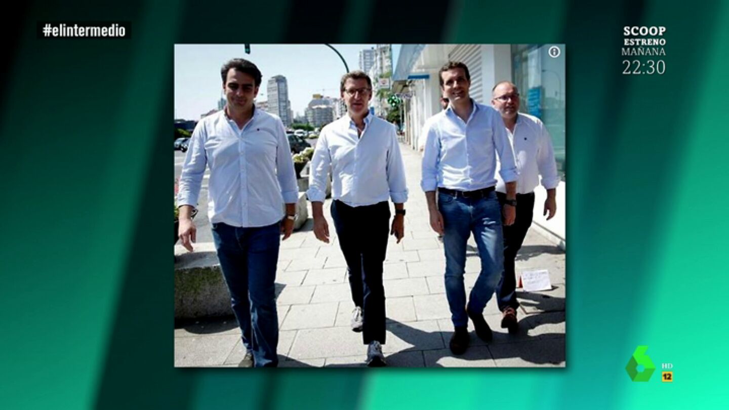 Pablo Casado y N&uacute;&ntilde;ez Feijo&oacute;