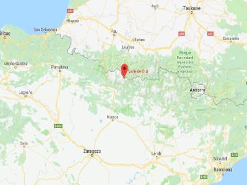 Valle de Otal en Huesca, zona de cascadas donde ocurrió en accidente Valle de Otal en Huesca, zona de cascadas donde ocurrió en accidente