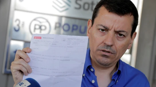 El militante del Partido Popular José Luis Bayo El militante del Partido Popular José Luis Bayo