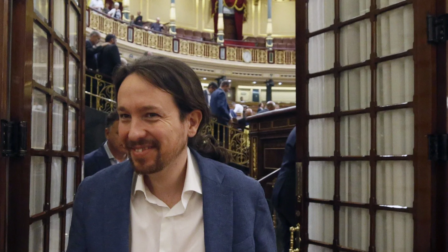 El líder de Podemos, Pablo Iglesias El líder de Podemos, Pablo Iglesias