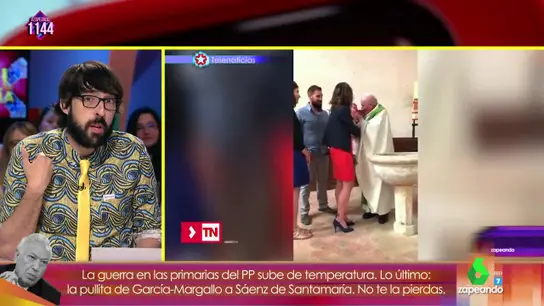 La respuesta de Quique Peinado al cura que le dio un bofetón a un bebé La respuesta de Quique Peinado al cura que le dio un bofetón a un bebé