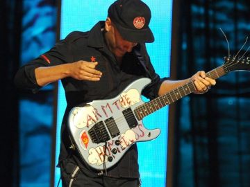El guitarrista Tom Morello, en concierto El guitarrista Tom Morello, en concierto