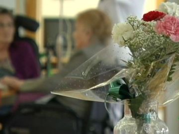Flores en un hospital Flores en un hospital