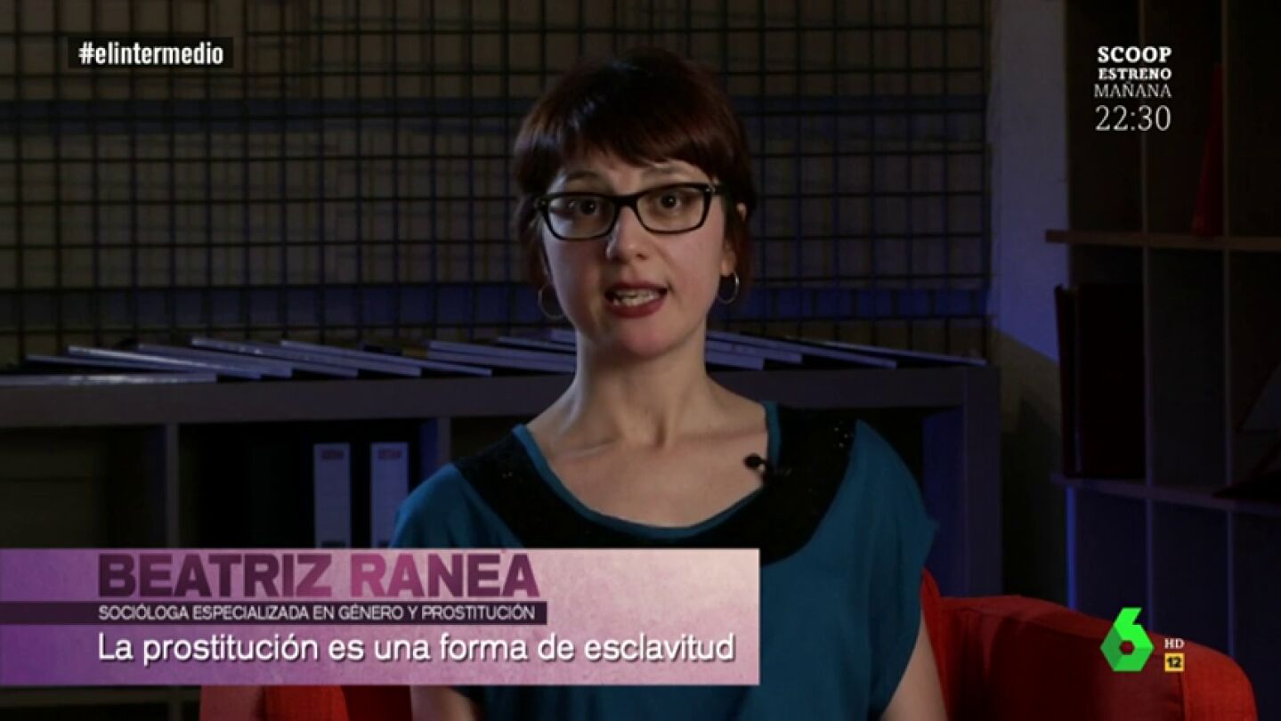 Beatriz Ranea, soci&oacute;loga experta en g&eacute;nero: "Cuando hablamos de prostituci&oacute;n no podemos hablar de un derecho sino de un privilegio masculino"