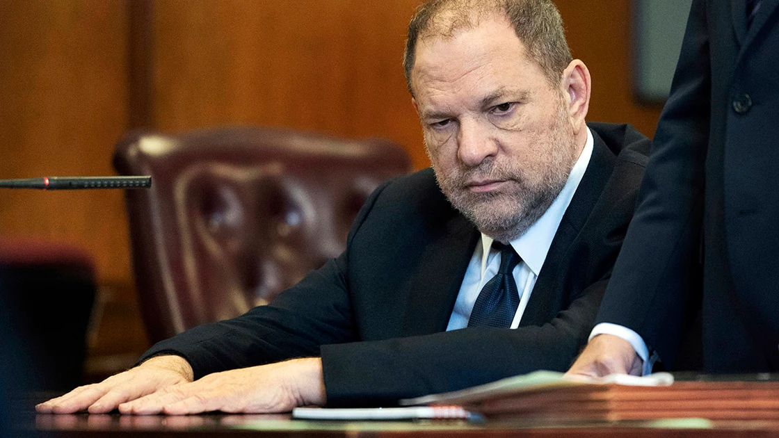 Harvey Weinstein en el juzgado