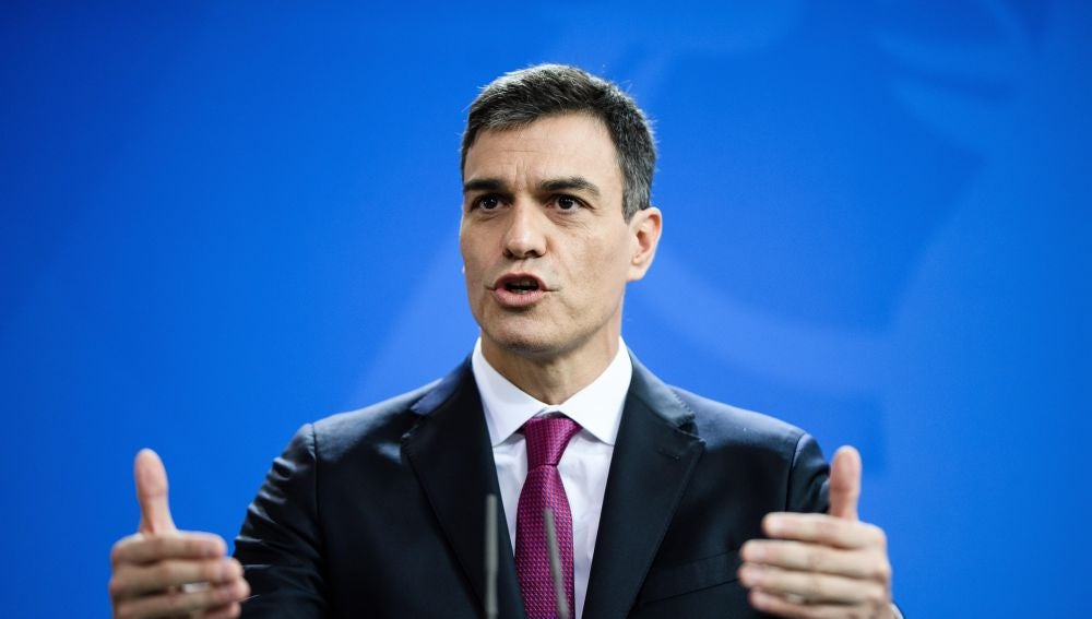 El presidente del Gobierno español, Pedro Sánchez