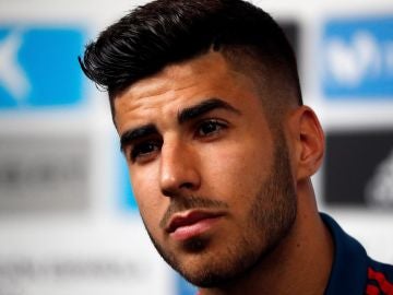 Asensio, en rueda de prensa Asensio, en rueda de prensa