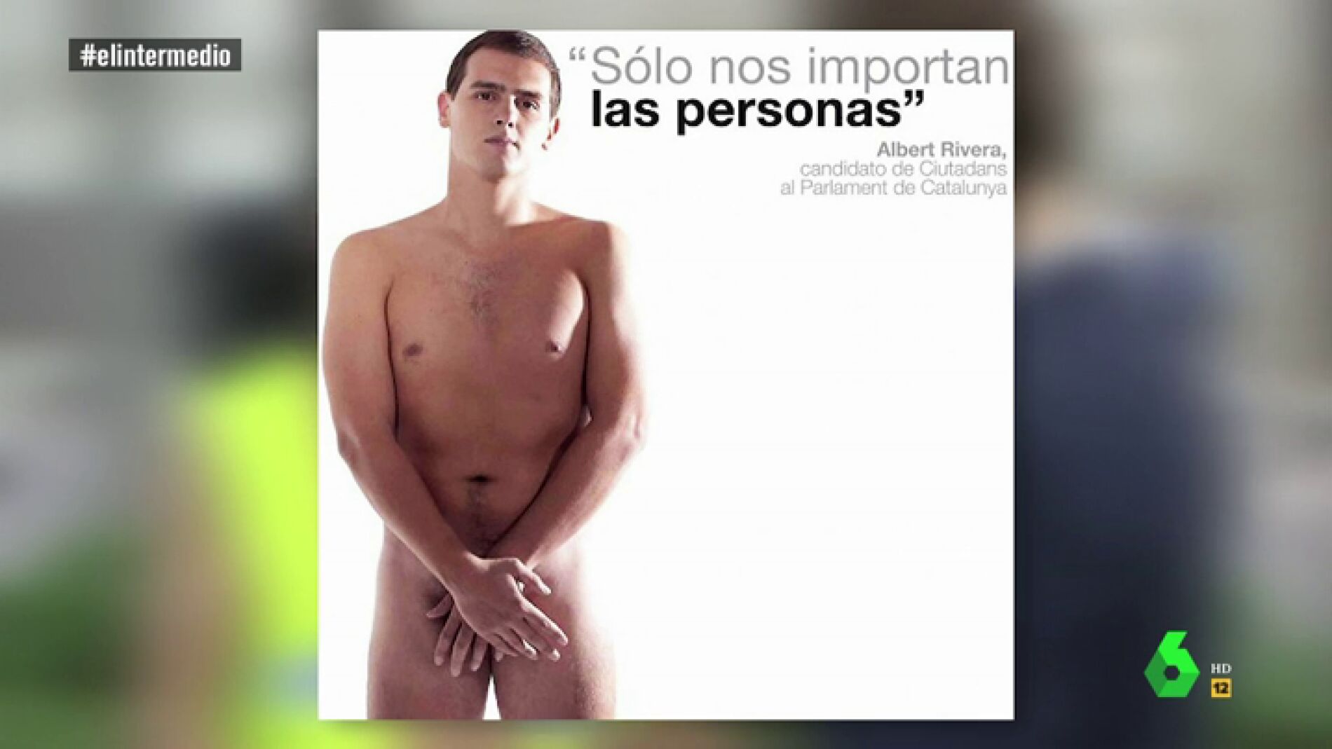 El desnudo de Albert Rivera, a debate entre Manuel Burque y el presidente de la Asociación foto foto