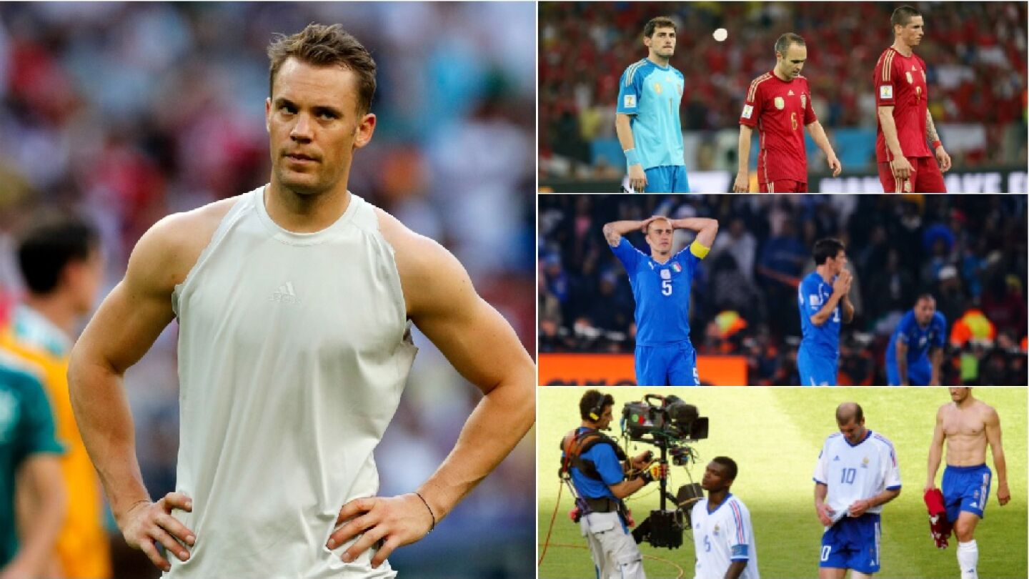Alemania, el &uacute;ltimo campe&oacute;n que cae en la fase de grupos