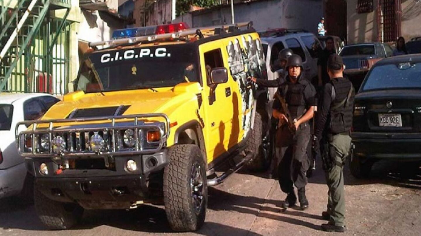 Imagen de archivo del Cuerpo de Investigaciones Cient&iacute;ficas, Penales y Criminal&iacute;sticas (CICPC) en Venezuela