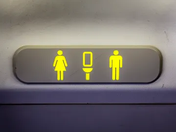 Aseos del avión Aseos del avión