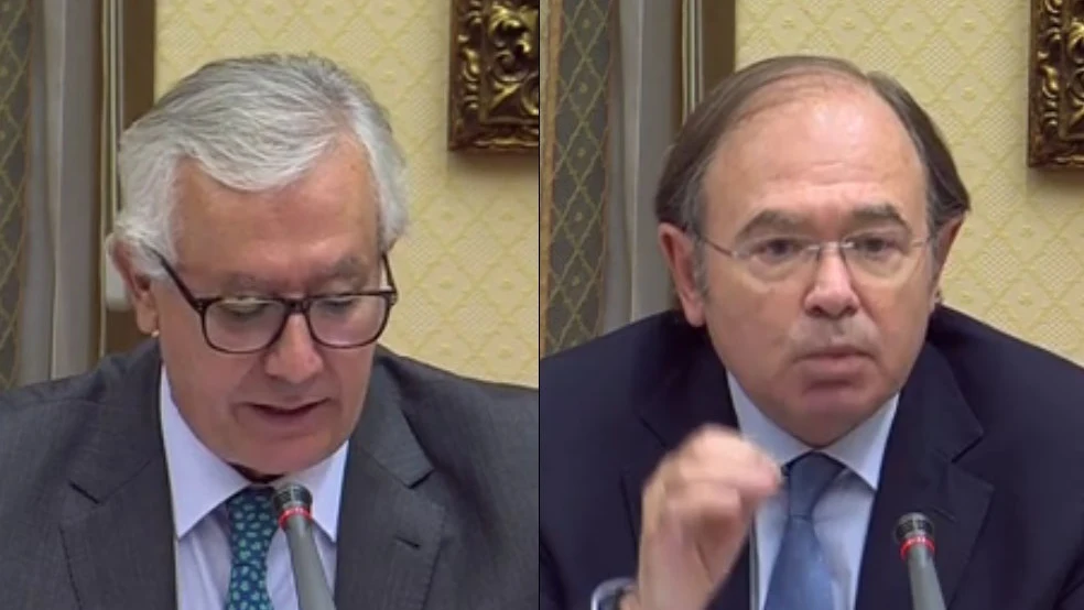 Javier Arenas y Pío García Escudero