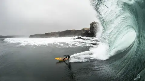 Las olas más grandes del mundo Punta de Lobos, Chile