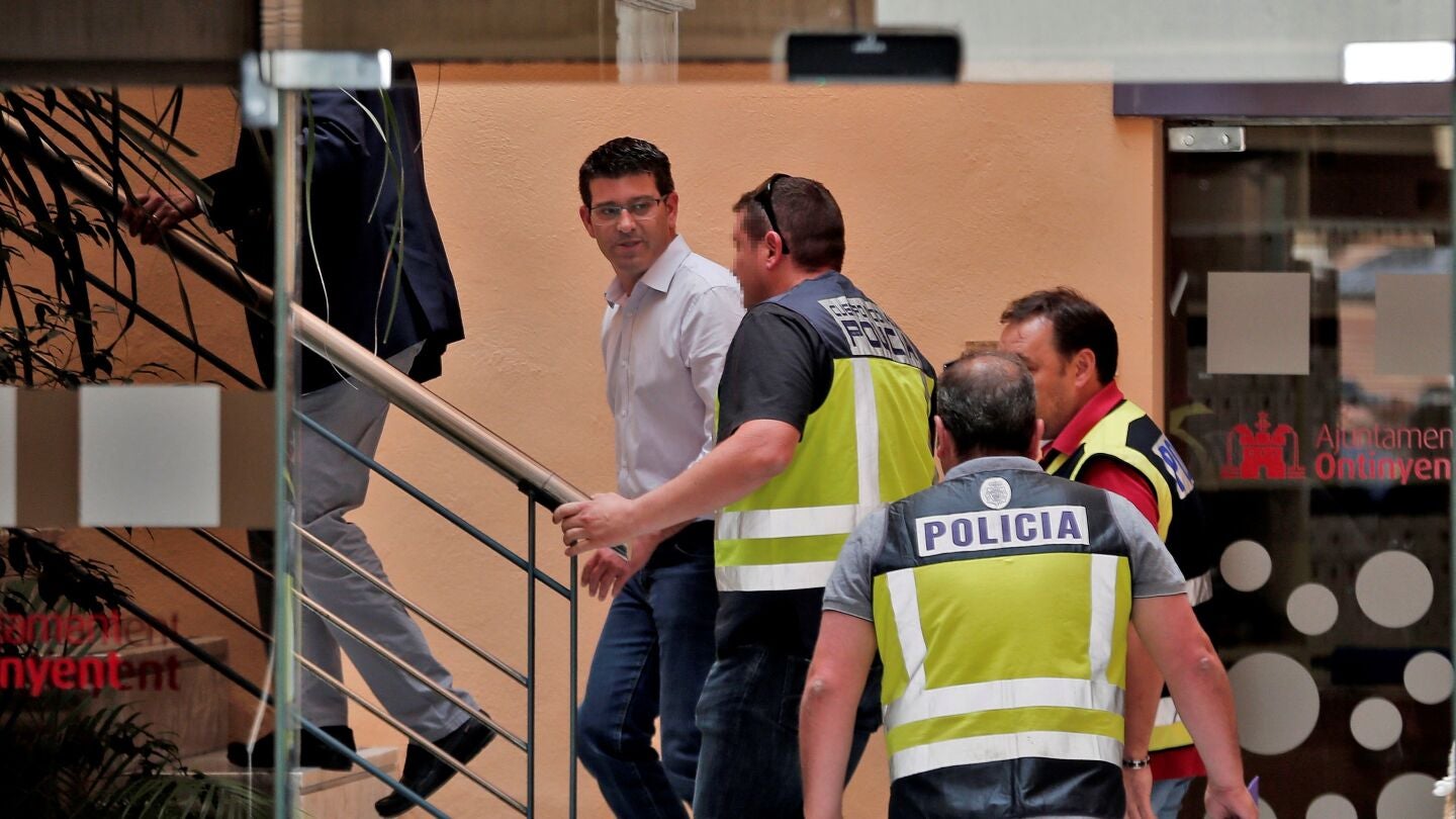 El alcalde de Ontinyent y presidente de la diputaci&oacute;n de Valencia, Jorge Rodr&iacute;guez
