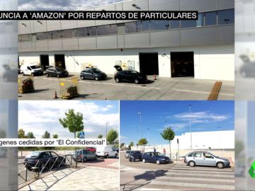 Coches particulares esperando en Amazon Coches particulares esperando en Amazon