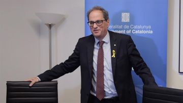El presidente de la Generalitat de Cataluña, Quim Torra
