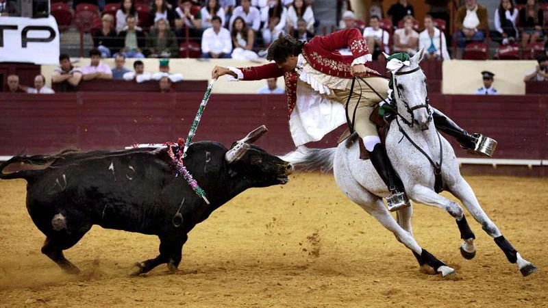 El torero portugués Manuel Lupi