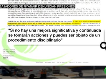 Accedemos a los correos secretos de Ryanair: presiona a sus trabajadores para vender más productos a bordo bajo amenazas Accedemos a los correos secretos de Ryanair: presiona a sus trabajadores para vender más productos a bordo bajo amenazas