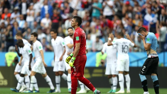 Muslera, tras su error Muslera, tras su error