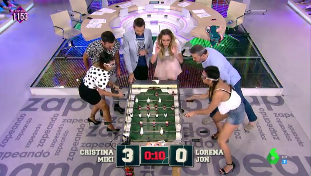 Juego de la semAnna en Zapeando