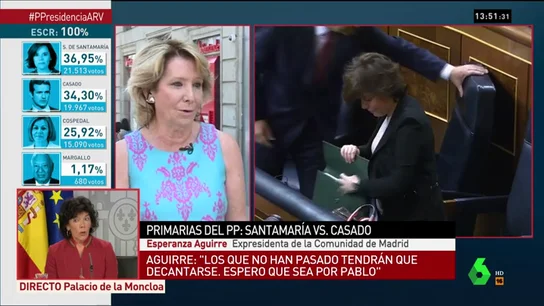 Esperanza Aguirre, en Al Rojo Vivo Esperanza Aguirre, en Al Rojo Vivo