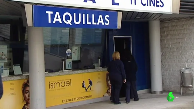 Taquilla donde se compran las entradas de cine