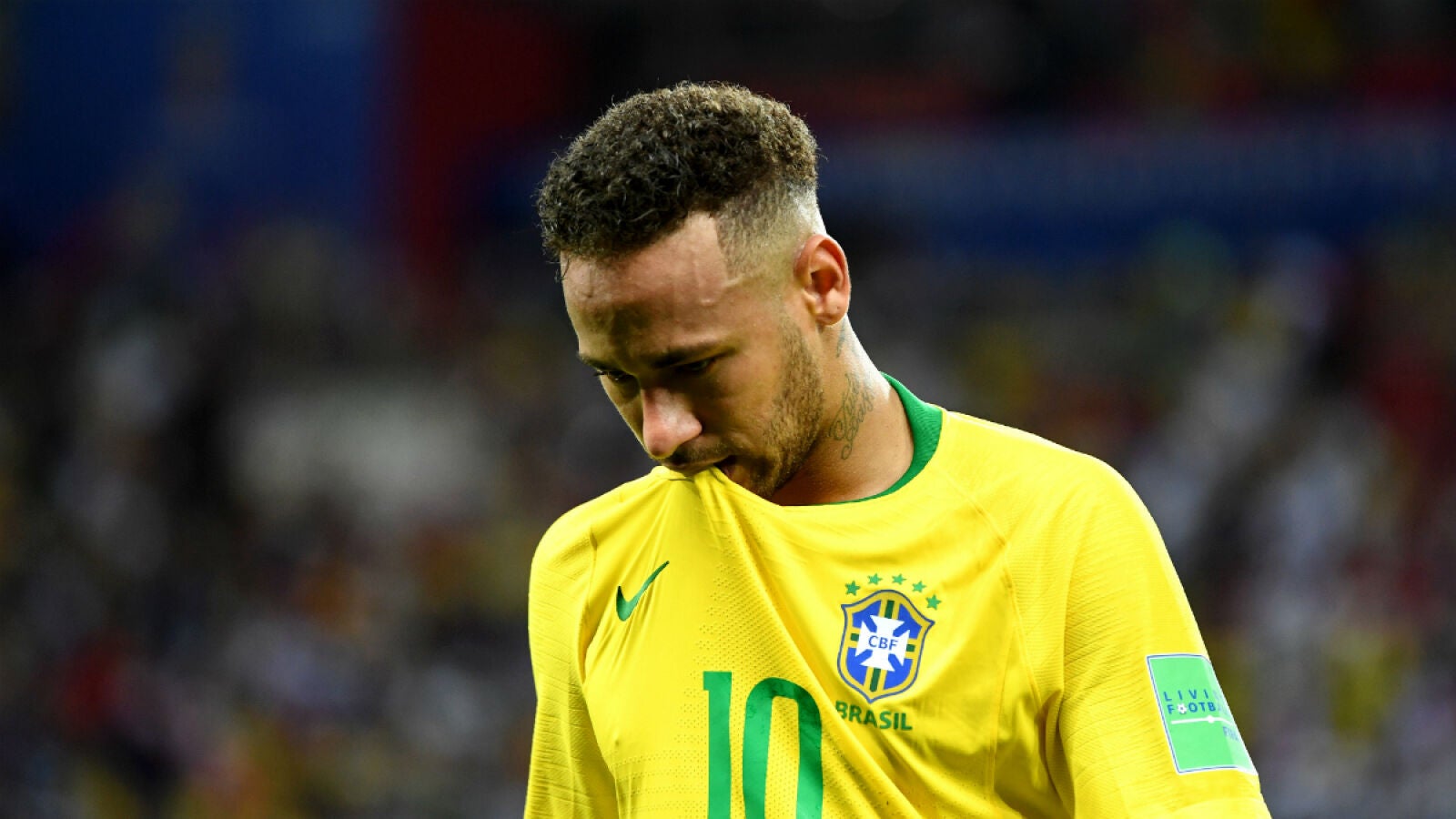 Neymar se lamenta