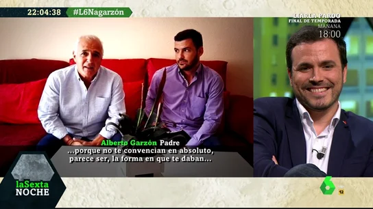 La familia de Alberto Garzón le sorprende con un vídeo La familia de Alberto Garzón le sorprende con un vídeo