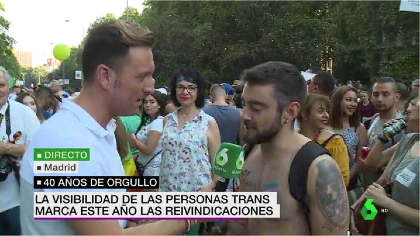 Izan, un joven transexual