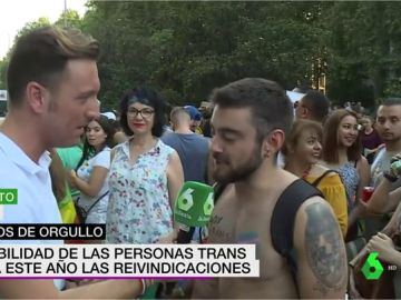 Izan, un joven transexual Izan, un joven transexual