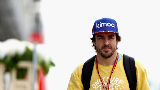 Fernando Alonso, en Silverstone