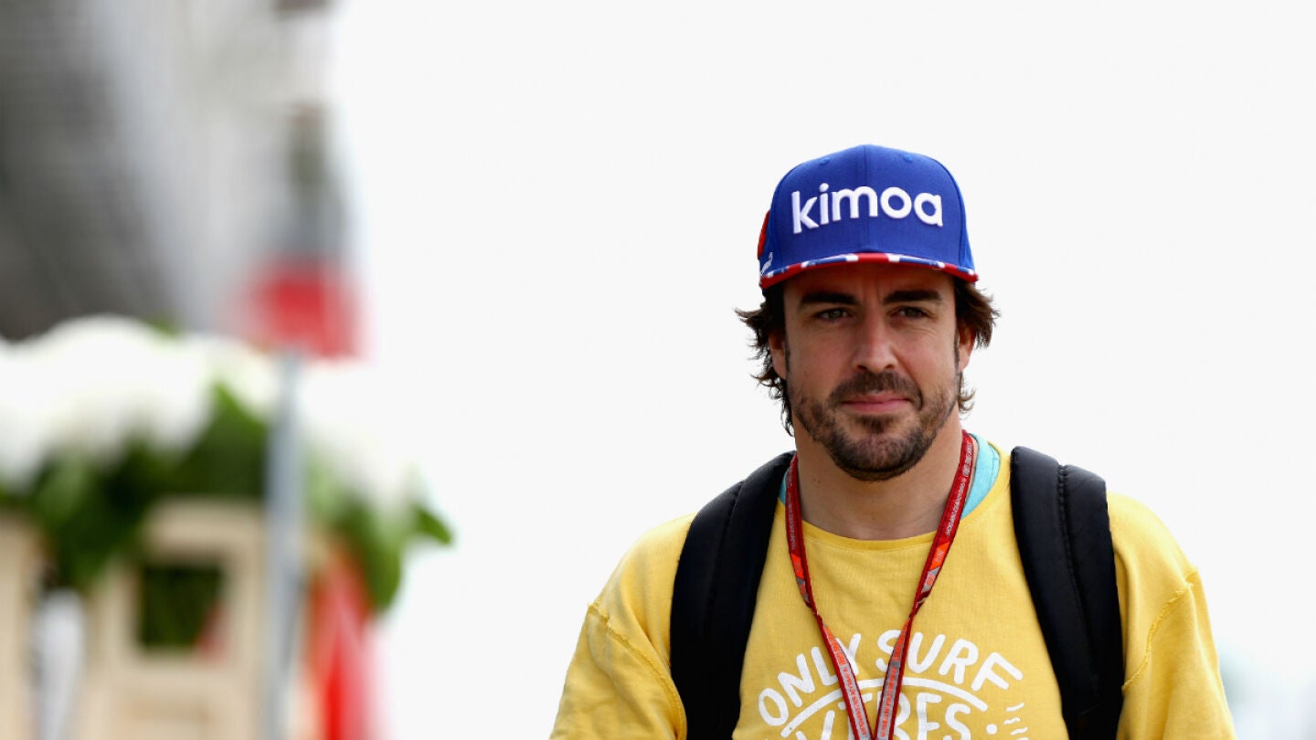Fernando Alonso, en Silverstone