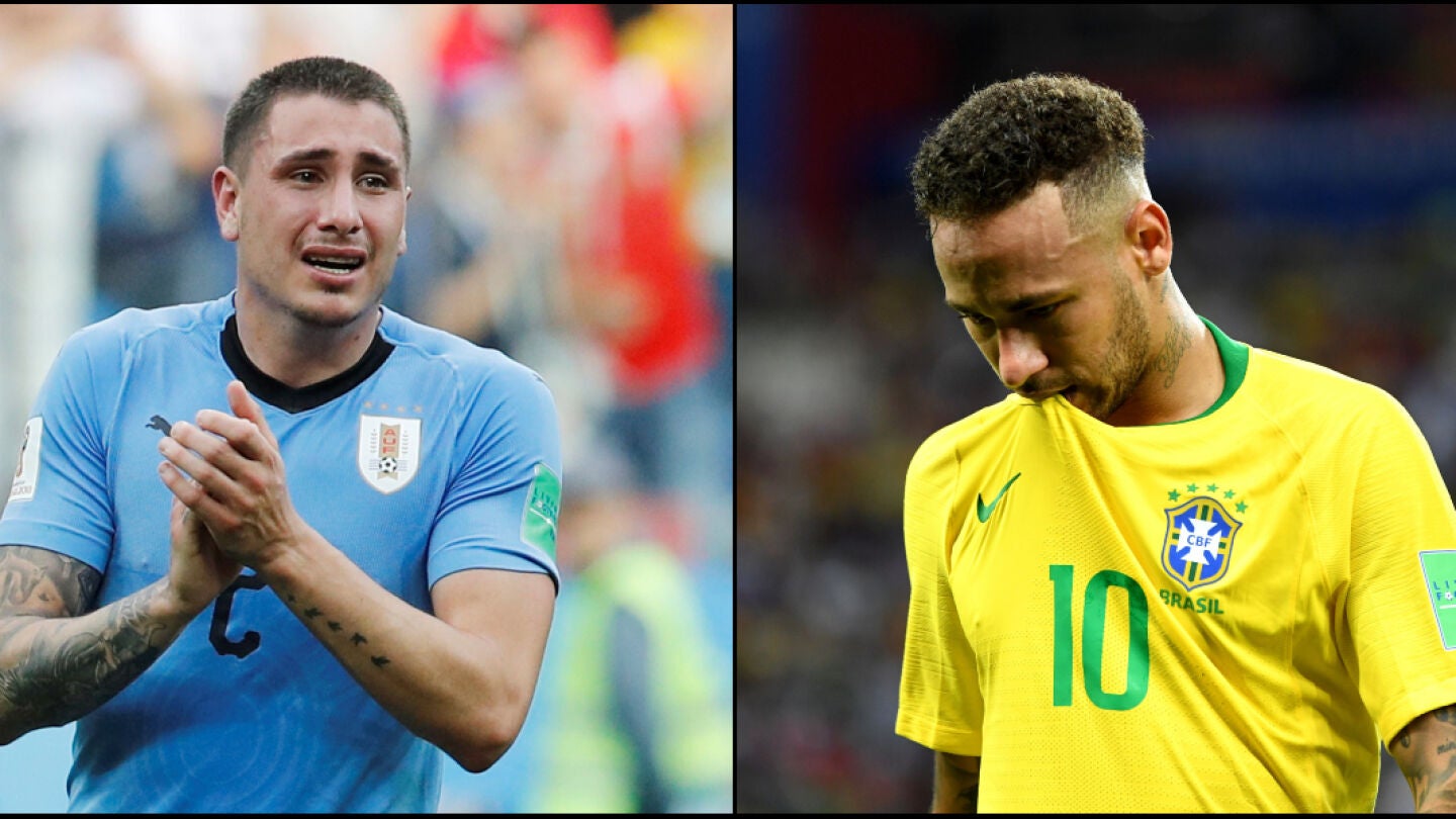 Gim&eacute;nez y Neymar se lamentan