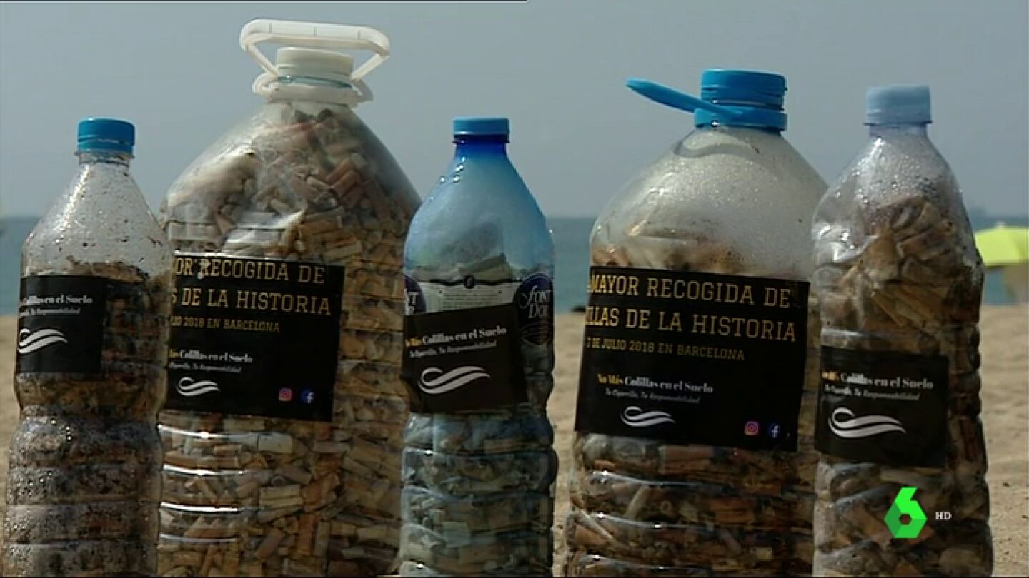 Comienza la mayor recogida de colillas para denunciar el peligro medioambiental