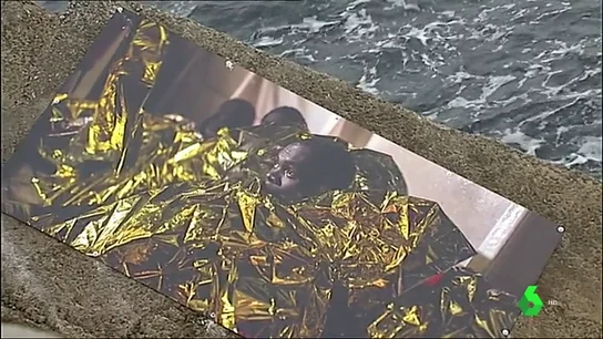 Imagen de la exposición 'Mediterráneo: una gran fosa común' Imagen de la exposición 'Mediterráneo: una gran fosa común'