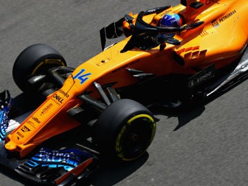 Fernando Alonso, con el McLaren Fernando Alonso, con el McLaren