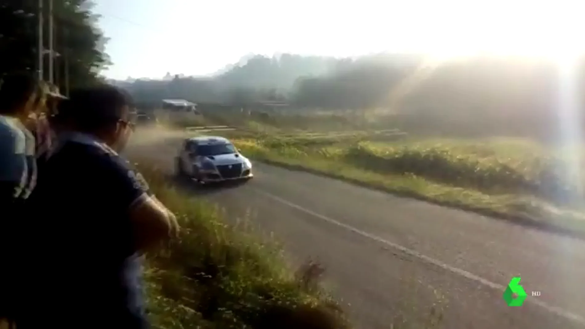 Muere un espectador de un rally de Pontevedra tras ser arrollado por un vehículo