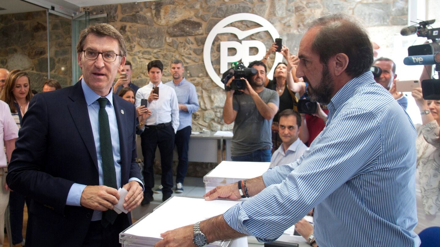  El presidente de la Xunta, Alberto N&uacute;&ntilde;ez Feijoo