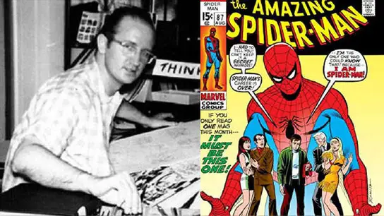 Steve Ditko co-creador de Spiderman Steve Ditko co-creador de Spiderman