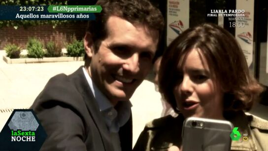 Pablo Casado y S&aacute;enz de Santamar&iacute;a