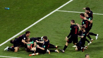 Croacia celebra una victoria