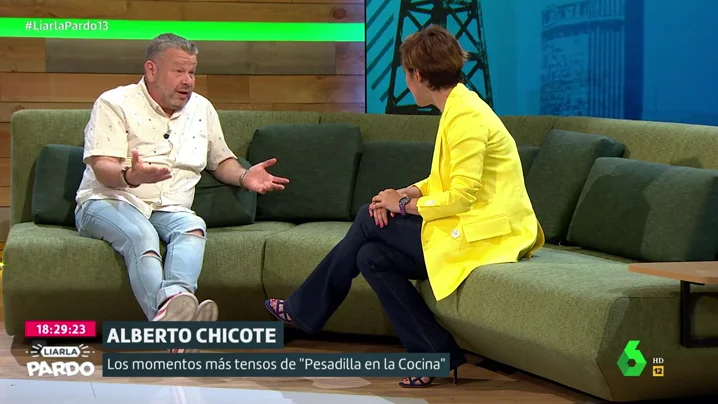 Alberto Chicote y Cristina Pardo