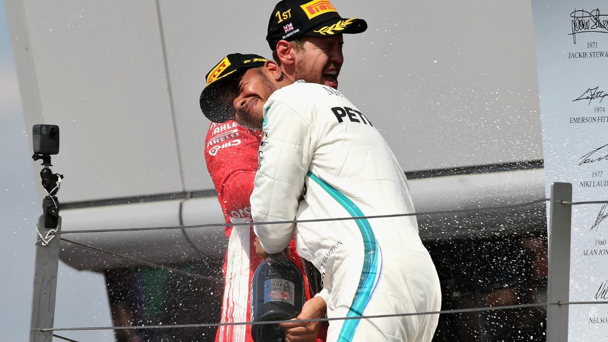 Vettel, con Hamilton