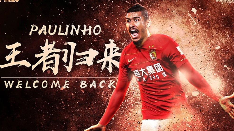 Paulinho vuelve al Guangzhou